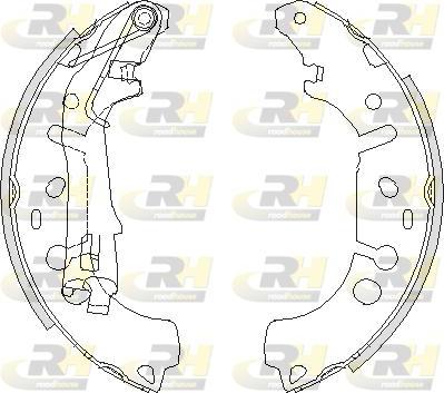 Roadhouse 4192.00 - Тормозные башмаки, барабанные autospares.lv