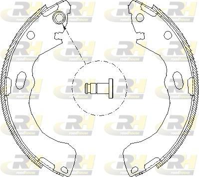 Roadhouse 4146.00 - Тормозные башмаки, барабанные autospares.lv