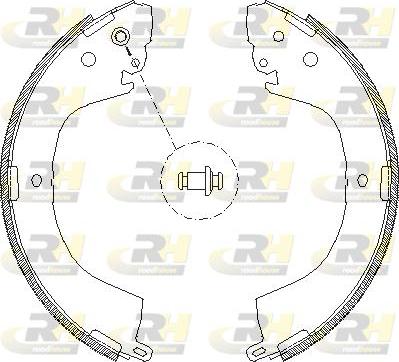 Roadhouse 4119.00 - Тормозные башмаки, барабанные autospares.lv