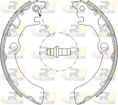 Roadhouse 4116.00 - Тормозные башмаки, барабанные autospares.lv