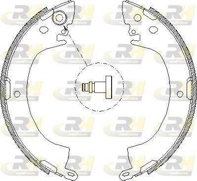 Roadhouse 4122.00 - Тормозные башмаки, барабанные autospares.lv