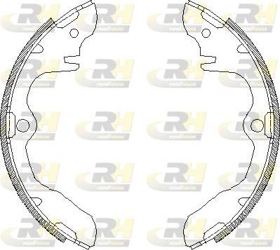 Roadhouse 4339.00 - Тормозные башмаки, барабанные autospares.lv