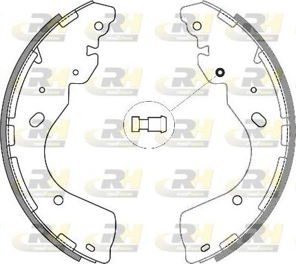 Roadhouse 4246.00 - Тормозные башмаки, барабанные autospares.lv