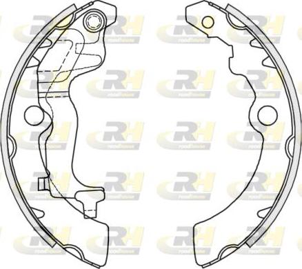 Roadhouse 4251.00 - Тормозные башмаки, барабанные autospares.lv