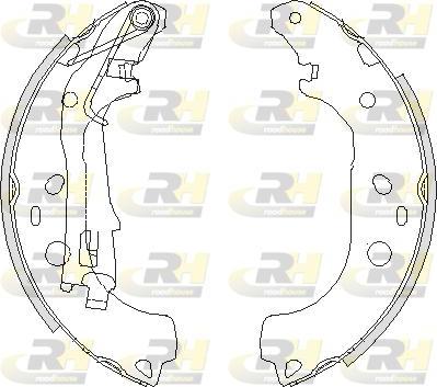 Roadhouse 4206.00 - Тормозные башмаки, барабанные autospares.lv