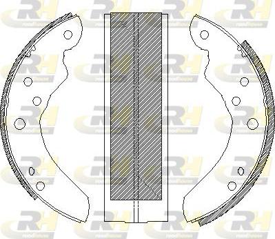 Roadhouse 4214.00 - Тормозные башмаки, барабанные autospares.lv