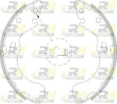 Roadhouse 4210.00 - Тормозные башмаки, барабанные autospares.lv