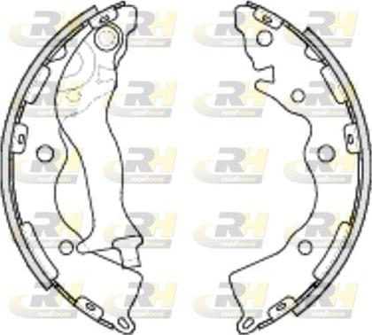 Roadhouse 4234.00 - Тормозные башмаки, барабанные autospares.lv