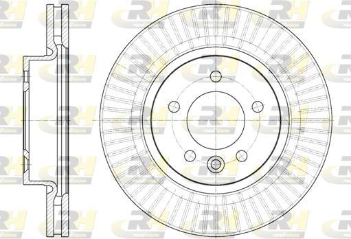 Roadhouse 6994.10 - Тормозной диск autospares.lv
