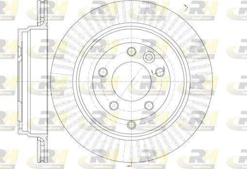 Roadhouse 6995.10 - Тормозной диск autospares.lv