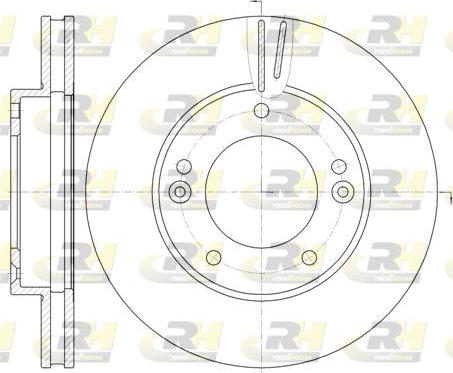 Roadhouse 6992.10 - Тормозной диск autospares.lv