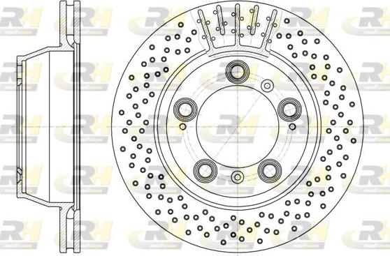 Roadhouse 6941.10 - Тормозной диск autospares.lv