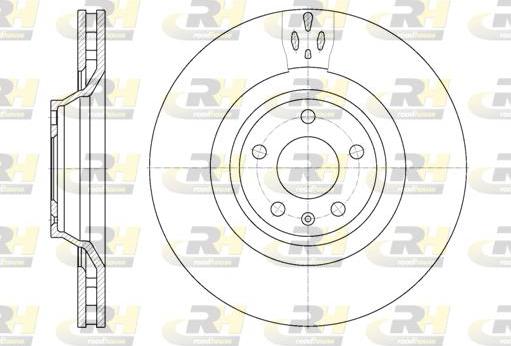 Roadhouse 6942.10 - Тормозной диск autospares.lv