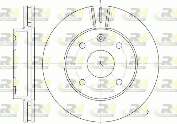 Roadhouse 6959.10 - Тормозной диск autospares.lv