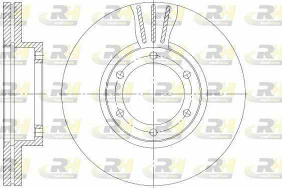 Roadhouse 6951.10 - Тормозной диск autospares.lv