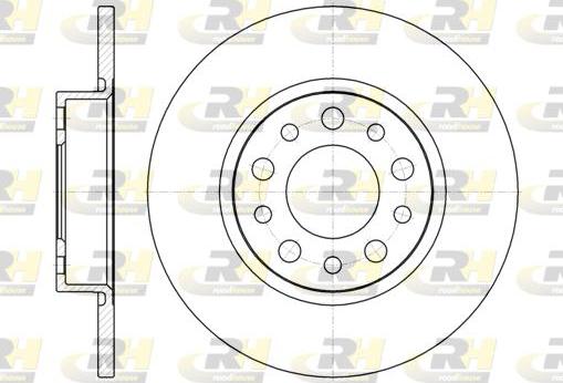 Roadhouse 6967.00 - Тормозной диск autospares.lv