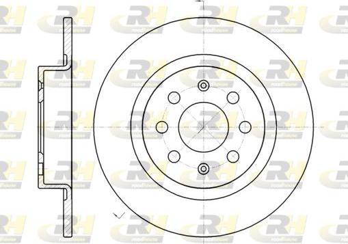 Roadhouse 6983.00 - Тормозной диск autospares.lv