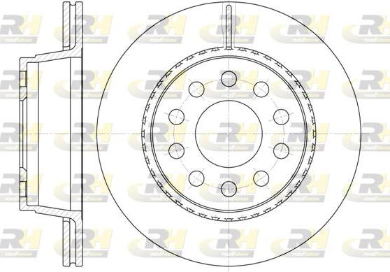 Roadhouse 6930.10 - Тормозной диск autospares.lv