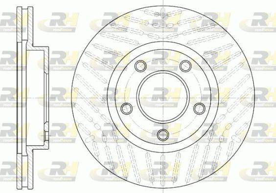 Roadhouse 6932.10 - Тормозной диск autospares.lv