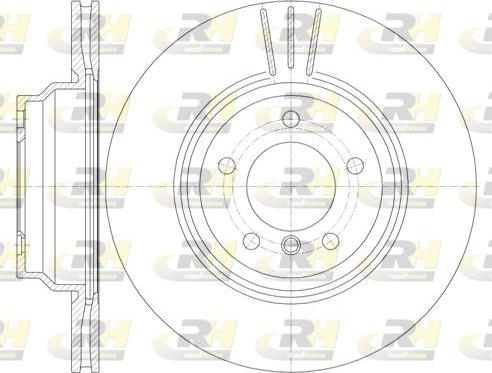 Roadhouse 6975.10 - Тормозной диск autospares.lv