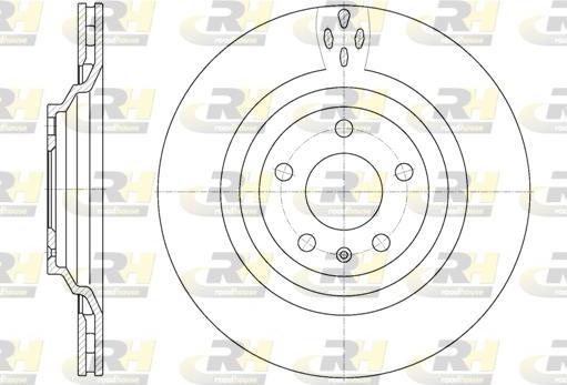 Roadhouse 6970.10 - Тормозной диск autospares.lv