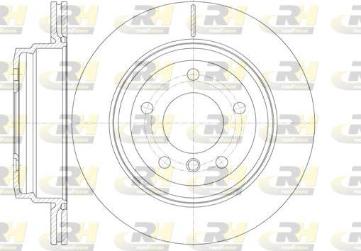 Roadhouse 6977.10 - Тормозной диск autospares.lv