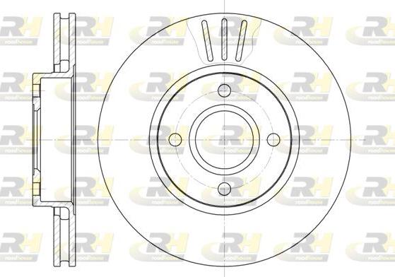 Roadhouse 6469.10 - Тормозной диск autospares.lv