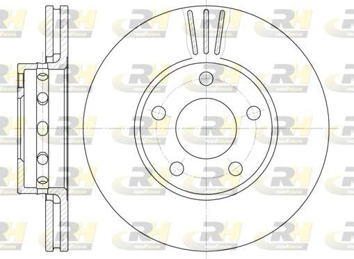 Roadhouse 6463.10 - Тормозной диск autospares.lv