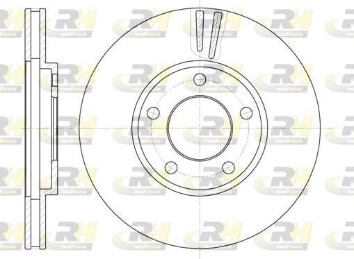 Roadhouse 6419.10 - Тормозной диск autospares.lv