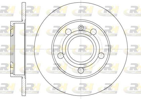 Roadhouse 6429.00 - Тормозной диск autospares.lv