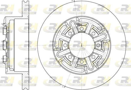 Roadhouse 6420.00 - Тормозной диск autospares.lv