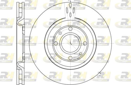 Roadhouse 6590.10 - Тормозной диск autospares.lv