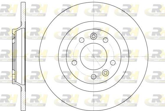 Roadhouse 6690.00 - Тормозной диск autospares.lv