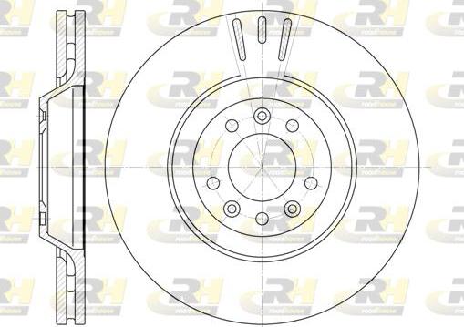 Roadhouse 6691.10 - Тормозной диск autospares.lv