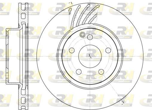 Roadhouse 6677.10 - Тормозной диск autospares.lv