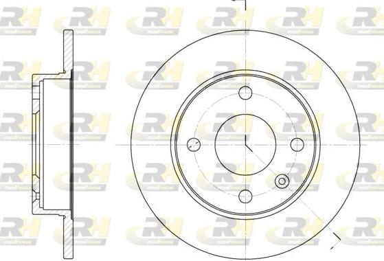 Roadhouse 6094.00 - Тормозной диск autospares.lv