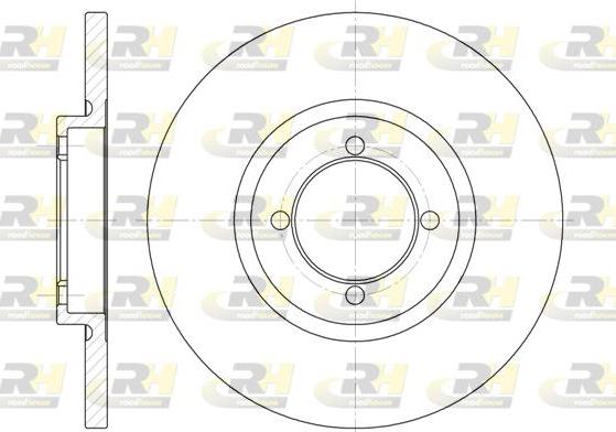 Roadhouse 6091.00 - Тормозной диск autospares.lv