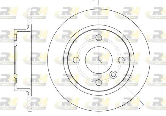 Roadhouse 6032.00 - Тормозной диск autospares.lv