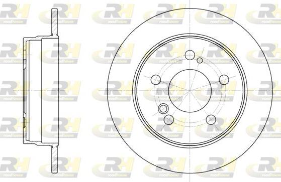 Roadhouse 6194.00 - Тормозной диск autospares.lv