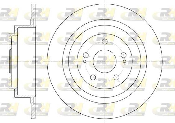 Roadhouse 61941.00 - Тормозной диск autospares.lv