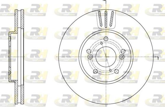 Roadhouse 61942.10 - Тормозной диск autospares.lv