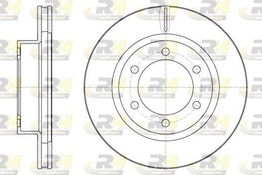 Roadhouse 61952.10 - Тормозной диск autospares.lv