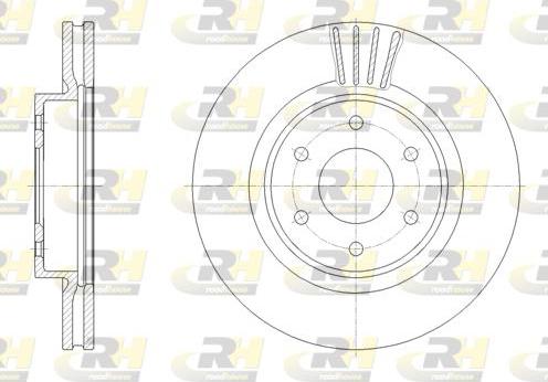 Roadhouse 61963.10 - Тормозной диск autospares.lv