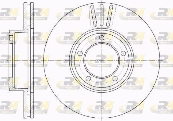 Roadhouse 61962.10 - Тормозной диск autospares.lv