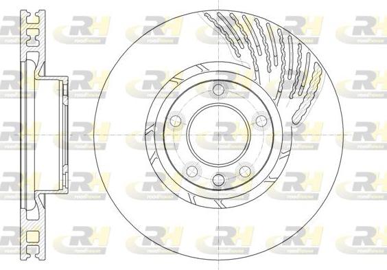 Roadhouse 61908.10 - Тормозной диск autospares.lv