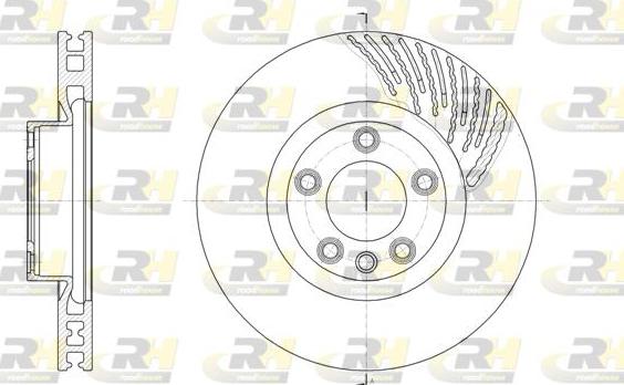 Roadhouse 61907.10 - Тормозной диск autospares.lv