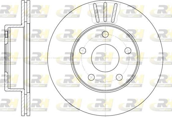 Roadhouse 61932.10 - Тормозной диск autospares.lv