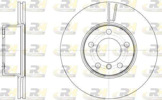 Roadhouse 61496.10 - Тормозной диск autospares.lv