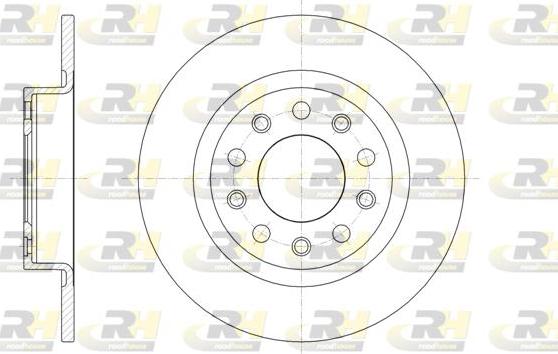 Roadhouse 61445.00 - Тормозной диск autospares.lv