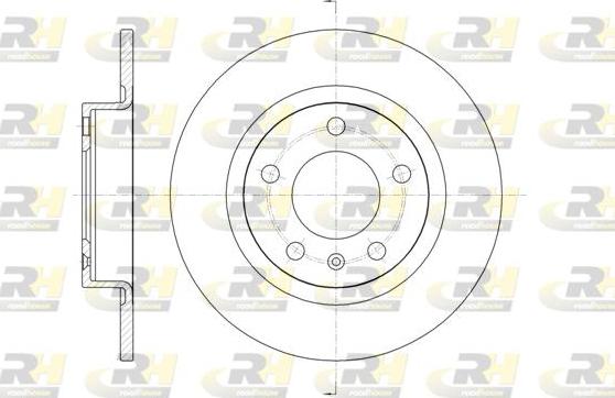 Roadhouse 61469.00 - Тормозной диск autospares.lv